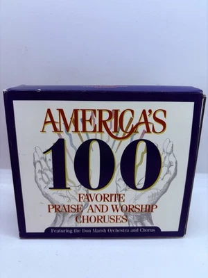America's 100 Favorite Praise and Worship Choruses 4-Disc CD Set - Image 1 of 3
