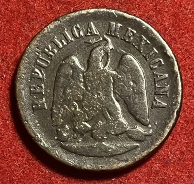 Moneda de Cobre México Centavo 1888 Mo KM#391.6 T7288 Foto 1 de 2