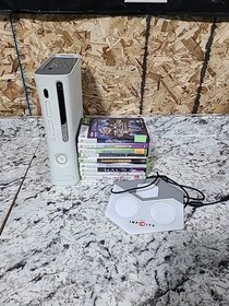  Xbox 360 White Has Been Cleaned and Tested New Thermal Paste 9 Games