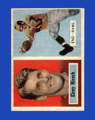 1957 Topps Set-Break # 46 Elroy Hirsch EX-EXMINT *GMCARDS* - Image 1 of 2