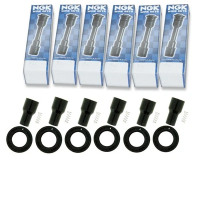 Bota de bobina de encendido NGK de 6 piezas para Lexus GS350 2007-2014 3,5 L V6 - Direct Zw Foto 1 de 4