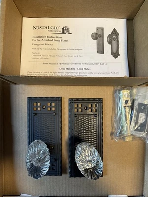 Nostalgic Warehouse Craftsman Deco Knob in Oil-Rubbed Bronze New Crystal Knob - Image 1 of 4