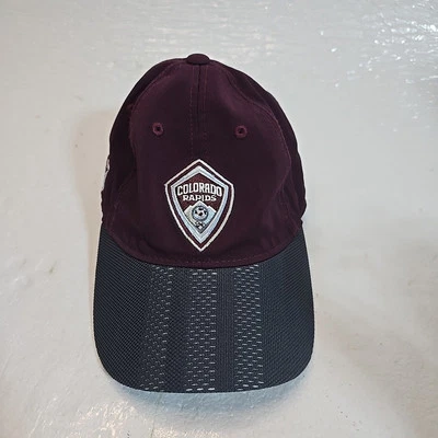 Colorado Rapids MLS Soccer hat cap Adidas Strap back - Image 1 of 4