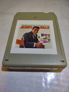CHRISTMAS GREETINGS FROM JERRY VALE / 8-TRACK TAPE - Picture 1 of 4