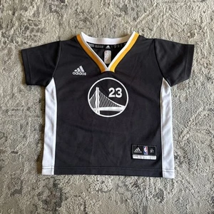 Adidas Draymond Gree Golden State Warriors NBA maglia nera bambino taglia 3T - Foto 1 di 8
