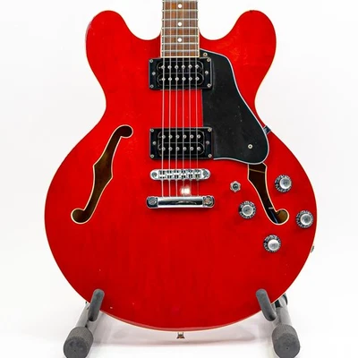 Guitarra estilo Hamer Echotone ES-335 1998 - personaje clásico semi-hueco Foto 1 de 4