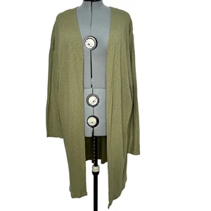 A New Day Open Longline Strickjacke weiche Baumwolle offen leichter Pullover Gr: XL - Bild 1 von 7