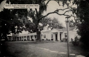 Gardens Corner,SC Restaurant & Motor Hotel 1956 South Carolina Postcard - Picture 1 of 2