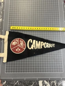 VINTAGE BOY SCOUTS PATCH BADEN POWELL CUBS VENTURER CAMPCRAFT PENANT - Picture 1 of 3
