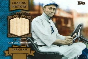 2013 Topps, Ty Cobb, Chasing History Bat Karte, ex-mt 53/99 - Bild 1 von 2