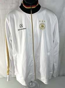 Chaqueta de pista Mercedes-Benz Deutscher Fussball-Bund alemana para hombre talla XL nueva - Imagen 1 de 13