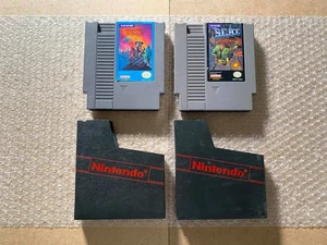 KONVOLUT BEIDER Natsume NES Spiele (Shadow of the Ninja + S.C.A.T.) - NUR WAGEN - Bild 1 von 7