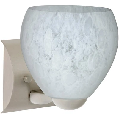 Besa Lighting 1WZ-412219-LED-SN Bolla Wall Sconce Satin Nickel - Image 1 of 2