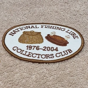 National Fishing Lure Collectors Club Patch 1976 - 2004 (K) - Picture 1 of 3