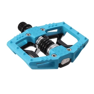Crank Brothers Double Shot 2 hybrid pedals, blue/black - Picture 1 of 2