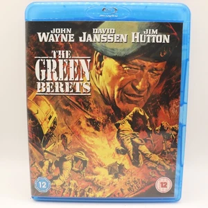 The Green Berets (Blu-ray, 1968, Region Free) John Wayne War Drama Clásico - Imagen 1 de 3
