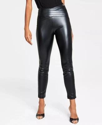 Pantalones para mujer GUESS talla XL Dana plisados calzas ajustadas Foto 1 de 3