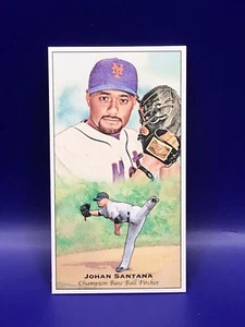 2011 Topps Champions of Games and Sports Mini Johan Santana KC-4 Mets Twins Mint - Picture 1 of 2