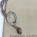 David Yurman Double Crossover 5.2mm Full Diamond Ring Size 7