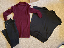 Bundle Of 3 Items Jeans, Jumper and Baggy Top - Size 10