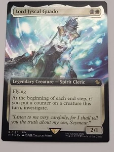 x1 Lord Jyscal Guado - Foil - Extended Art R 0137 MTG Commander: Final Fantasy - Picture 1 of 4