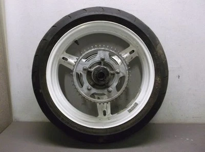 Rear Wheel, Sprocket, and Brake Rotor for 2001 Suzuki GSXR600 - Image 1 of 4