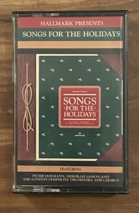 Christmas Hallmark Presents Songs For The Holidays Vintage 1987 Cassette Tape - Picture 1 of 3