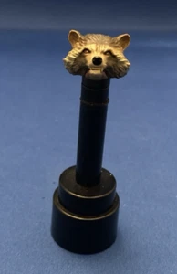 Marvel Legends Male Head Custom Fodder 1/12 6" Hasbro Rocket Raccoon Angry GOTG - Picture 1 of 6