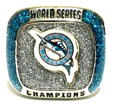 Florida Marlins MLB World Series Champions Replica Ring Coors Light Cover