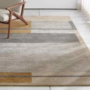 10x12 Teppich Handgetuftet Carpet Nz Wollteppich Wohnzimmer Büroteppich - Bild 1 von 6