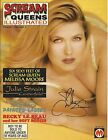 Julie Strain 2X Signed Scream Queens Magazine Psa/Dna Coa Centerfold Autograph