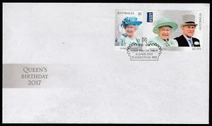 Australia 2017 FDC Queen Elizabeth II's Birthday - Picture 1 of 1