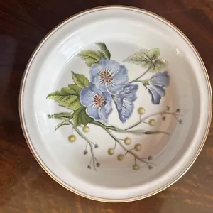 Spode England, Lida & Acacia, Stafford Flowers, 10 Inch Pie Plate - Never Used - Picture 1 of 6
