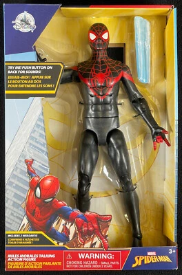 Figura de acción exclusiva de Disney Store 13" Jumbo Talking Marvel's Spider-Man sin usar, en caja Foto 1 de 3