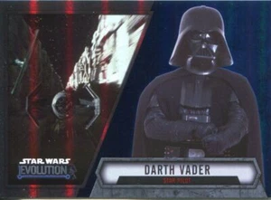 Star Wars Evolution 2016 Blue Parallel Card #8 Darth Vader - Star Pilot - Picture 1 of 1