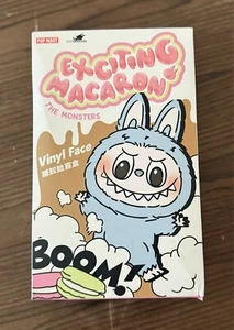 Authentic Pop Mart Labubu The Monsters Exciting Macaron Plush Series BLIND BOX - Picture 1 of 2