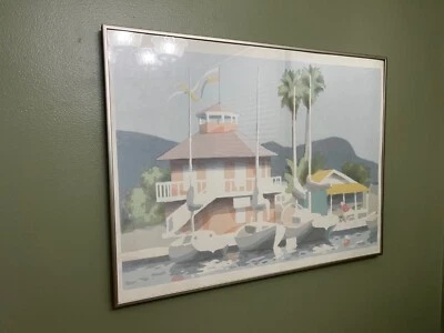 Pintura “Newport” de William Buffet (1987) Foto 1 de 2