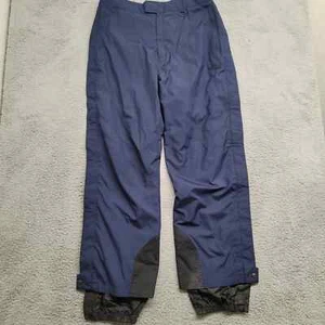 The North Face Pants Mens XL Blue Zip Off Weatherproof Outdoors Ski Snow Logo - Picture 1 of 20
