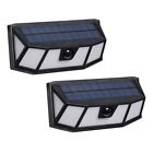 Westinghouse 1200 Lumen Solar Motion Activated Pre-Linked Wall Lights 2 Pack