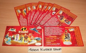 KINDER 'C' THE INCREDIBLES LOS INCREIBLES - BPZ SET E ESPAGNE SPAIN SPANIEN - Photo 1/1