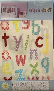 ALPHABET SELF ADHESIVE WALL STICKERS 116 STICKERS KIDS - Picture 1 of 2
