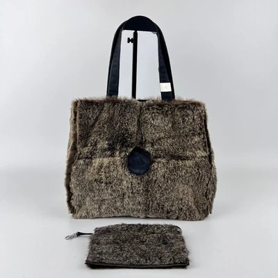 Auténtico bolso de mano Chanel Coco Mark Matelasse de piel marrón talla 5 para mujer Foto 1 de 4