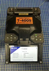 SUMITOMO T-400S Arc Fusion Splicer – Soudeuse à fibre optique professionnelle - Foto 1 di 9