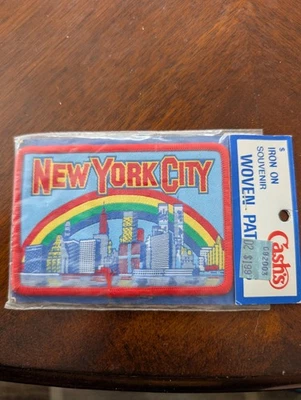New York City Skyline Rainbow Patch - Image 1 of 4
