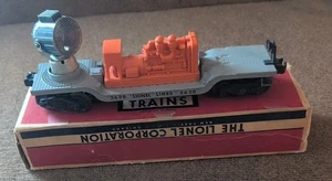 Lionel Post War #3620 Suchscheinwerferwagen mit Karton Spur O UNGEPRÜFT GEBRAUCHT  - Bild 1 von 18