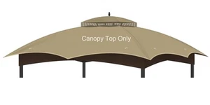 Replacement Gazebo Canopy Top Cover for 10 x 12, Double Tiered Waterproof Can... - Picture 1 of 7