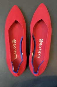 Rothy’s 8,5 spitz zulaufende Ballerinas chili rot - Bild 1 von 16