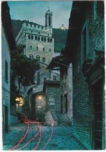GUBBIO - PERUGIA - VIA PICCARDI - NIGHTNO -19081- - Bild 1 von 1