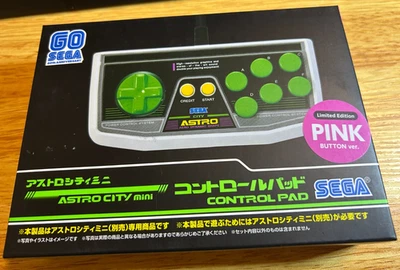 Brand New SEGA Astro City Mini Controller Pink Limited Edition Boxed ACS-1002 - Image 1 of 4