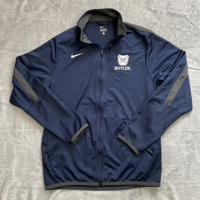 Butler University Bulldogs Jacket Small Men’s Nike Epic Training Full Zip Blue - Image 1 of 4